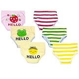 Big Elephant Baby Toddler 6 Packs Cotton Training Pants B98