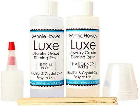 Luxe Resin Jewelers Grade Clear Epoxy Resin, 8 oz Kit