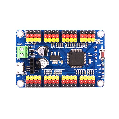 32-way steering gear control panel controller usb serial port ttl…