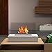 Moda Flame Vigo Table Top Ethanol Fireplace White