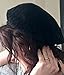 MINAKOLIFE Women's Super Soft Flower Laciness Knit Beanie Hat (Black)