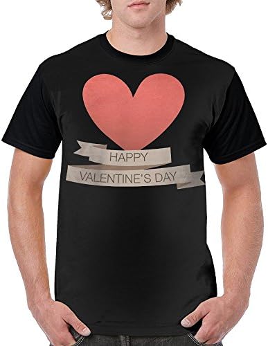 Valentines Heart Gentleman O Neck T Shirt Clothing