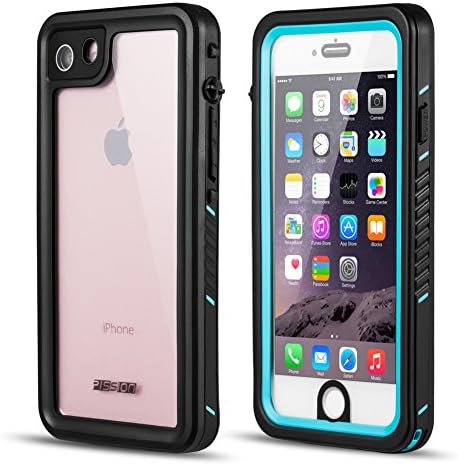 iPhone 7/8 Waterproof Case, Underwater Full Sealed Protection Cover Shockproof Dirtproof Slim Phone Case for iPhone 7/8(Blue)