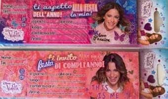 Chance Sas Coordinato Compleanno Festa Bambina Violetta