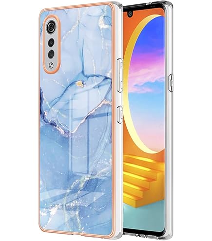 Funda Gel Tpu Para Lg Velvet 5g Diseño Mármol 02 Dibujos Con Ofertas En