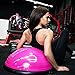 RitFit Balance Ball Trainer with Resistance Bands(Free Hand Pump, Resistance Bands, Exercise Wall Chart, Workout DVD, Measuring Tape) (#Pink)