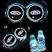 ZhengRong Car Logo LED Cup Pad led Cup Coaster USB Charging Mat Luminescent Cup Pad LED Mat Interior Atmosphere Lamp Decoration Light for Ford (2 Piece)