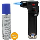 Eagle 4in Torch Jet Blow Lighter with Safety Lock