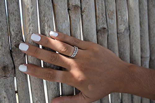 3 espere+Milgrain+Marquise+Zirconia+Gold+Plated+Silver