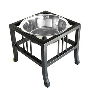 Baron Heavy Duty Raised Dog Bowl Large Pet Feeders Petsstop