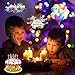 UNIFUN LED Projector Flashlight, Battery Operated Christmas Portable Projector Light 12 Pattern Slides Tripod Halloween Easter Birthday Party Holiday Decoration Xmas