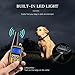 Shock Collar for Dogs Rainproof and Rechargeable Dog Training Collar Beep 1-99 Levels Vibration and Shock Collar for Large Dogs and Small Dogs 1500ft Dog Shock Collar with Remote Tracking Light