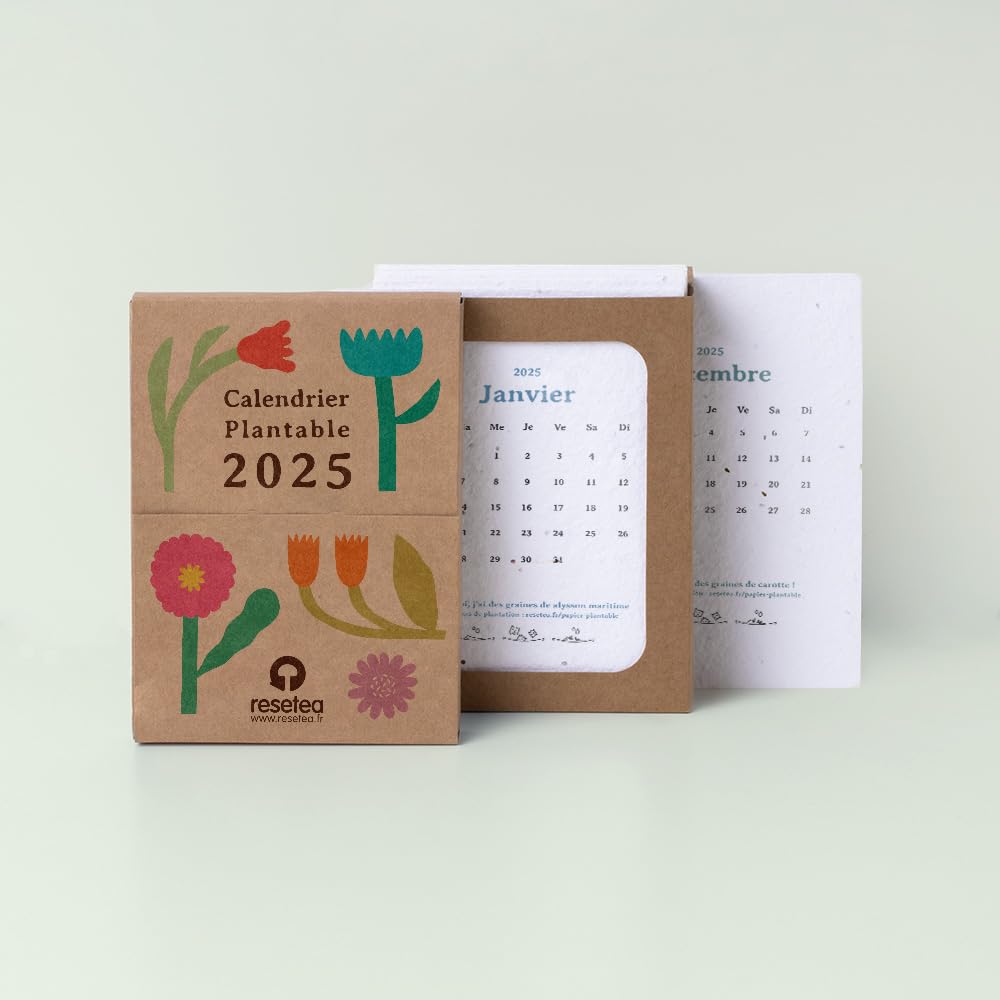 Plantable Calendar 2025