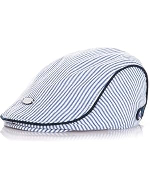 Unisex Baby Stripe Newsboy Cap Hat