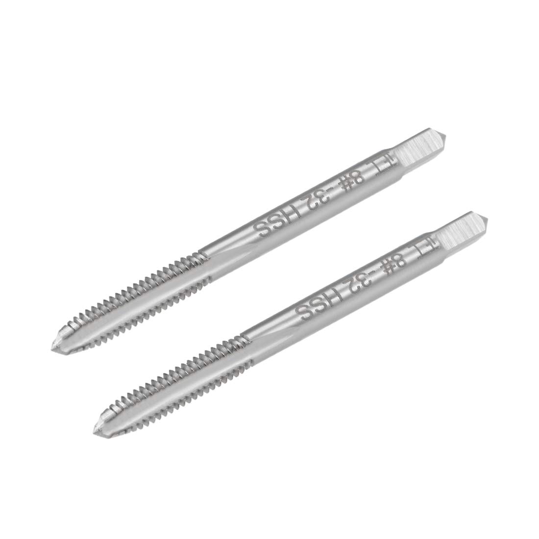 uxcell Machine Tap #8-32UNC Thread 2B Class 3