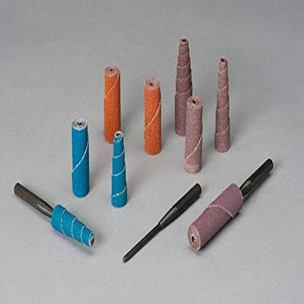 Standard Abrasives A/O Cartridge Roll 1/4x1in 100 Grit 100 Ct
