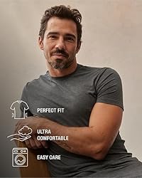 True Classic Mens T-Shirts - Short Sleeve Crew Neck