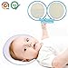 My Baby Donut Pillow | Exclusive Baby Pillow to Prevent Flat Head and Plagiocephaly for Babies 0-6 Months | Premium Cotton Cloth and PP Materials | 8.7 x 1.8 Inches | Machine Washable | White | 864