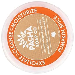 PACHA SOAP Pumpkin Spice Whipped Soap & Scrub, 8 OZ