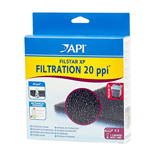 API FILSTAR XP FILTRATION FOAM Aquarium Canister Filter Filtration Pads 2-Count
