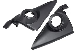 YUYUE ELECTRONIC Front Door Pillar Tweeter Cover Trim Speaker Garnish Fit Replacement Compatible with Honda Accord 2014-2017 1 Pair