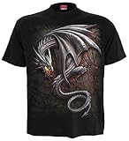 Spiral - Mens - OBSIDIAN - T-Shirt Black
