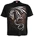 Spiral - Mens - Obsidian - T-Shirt Black