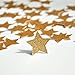 Glitter Gold Star Confetti. Birthday Party Decorations. Premium No Shed Glitter Paper Stars. 2 Packs (50ct each)