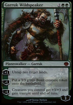 Magic The Gathering - Garruk Wildspeaker - Duel Decks: Garruk vs Liliana - Foil