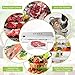 Bonsenkitchen Vacuum Sealer Machine, Automatic Vacuum Air Sealing System with Dry & Moist Food Modes and One Roll Starter Kit Vacuum Sealing Bags For Food Preservation and Sous Vide