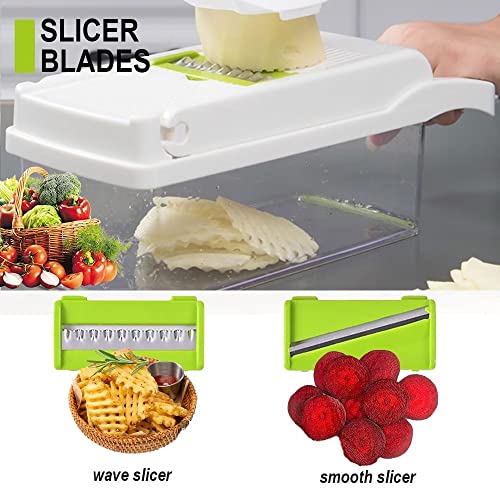 Onion Chopper Mutilfunctional Vegetable Chopper Dicer Slicer Cutter