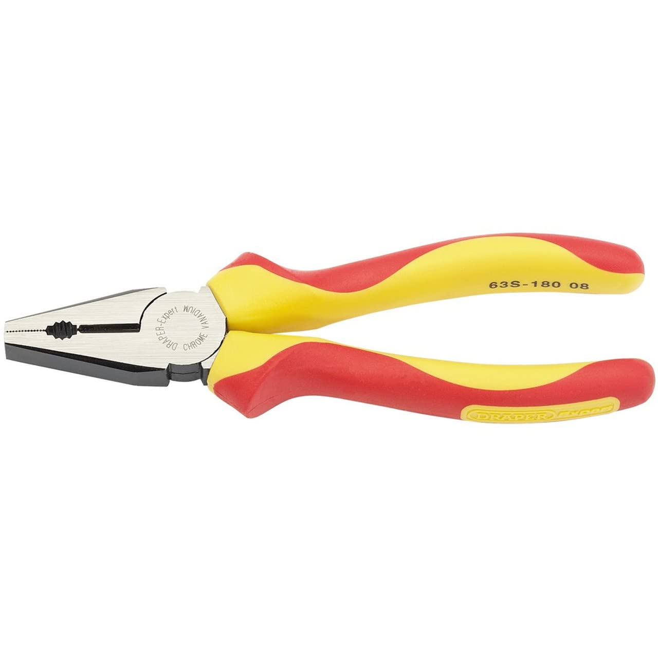 Draper 49145 Expert VDE Slimline Combination Plier, 180mm,Blue