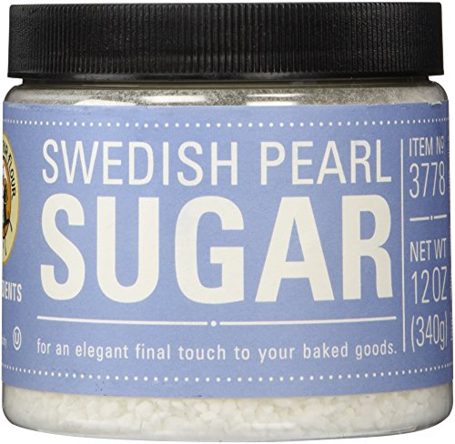 King arthur flour swedish pearl sugar net wt 12oz