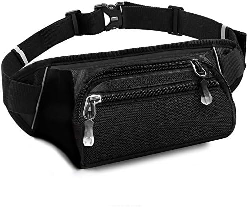 GEEKERBUY Running Belt Bumbag Gym Waist Bag Fanny Pack Bumbags for Men and Women