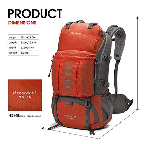 50 liter hiking backpack