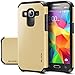 Evocel EVO-SAMG360-SA15 Dual Layer Series Hybrid Armor Protector Case for Samsung Galaxy Core Prime / Galaxy Prevail LTE (SM-G360) – Gold Medal