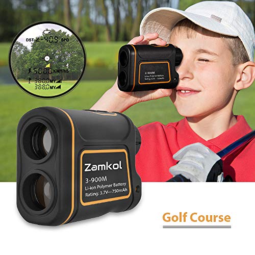 â›±ï¸LUORATA 1000Yard Laser Rangefinder Golf Range Finder with Slope Elevation Measurements Pulse Vibration Feature Binoculars Precision Care Package (10476.541 mm, US USB Charging 1/4'' Mounting)