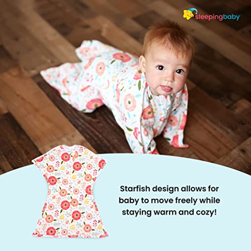SleepingBaby ZipadeeZip Swaddle Transition Baby Swaddle Blanket with