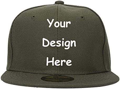 Custom Personalized Adjustable Plain Snapback Cap Design Picture or Text Print Hat