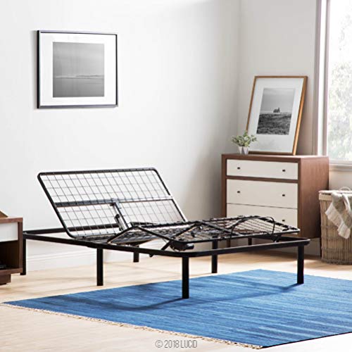 LUCID L100 Adjustable Bed Base Steel Frame 5 Minute Assembly Head