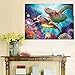 Diamond Painting Kits, Vivid Sea Handcraft Sea World Turtles Diamond Painting for Adults Full 5D Diamond Art Kits Turtle Art Craft for Home Wall Decor,Gift11.8x15.7inch