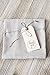 Ella & Max Toddler Pillowcase. Gray. Fits 13x18 & 14x19 Toddler Pillows. Easy to wash & no Ironing. Handmade in USA. Made of Luxury Microfiber Fabric.