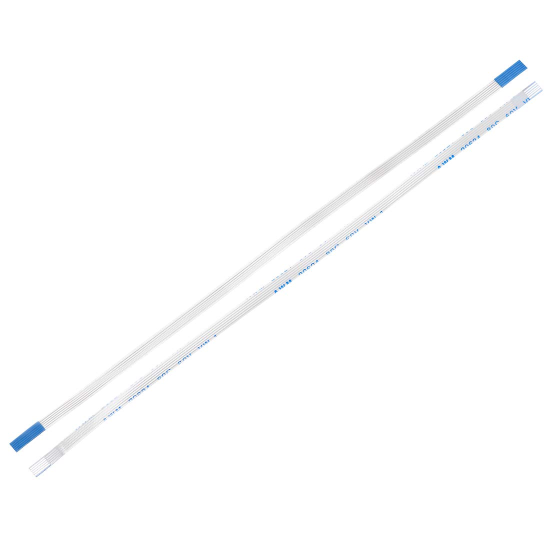 sourcing map Flexible Flat Cable, 5 Pins 0.5mm Pitch 150mm FPC FFC Flexible Ribbon Cable for LCD TV Car Audio DVD Player Laptop 5Pcs (A Type)