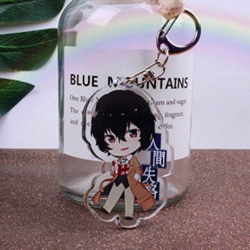 Hippyt キーチェーン キーホルダー ペンダント 文豪ストレイドッグス 二次元 アニメ 立体 アクリル 携帯ストラップ 漫画 多種類 バックパック ｑ 可愛い バッグペンダント バッグ飾り 人気 4点セット B085pr2bn3 654円 人気海外一番 100 品質保証 全品送料無料