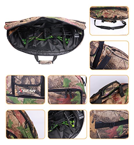 image for Leader Accessories Compound Bow 30-55lbs Archery Hunting Equipment wit