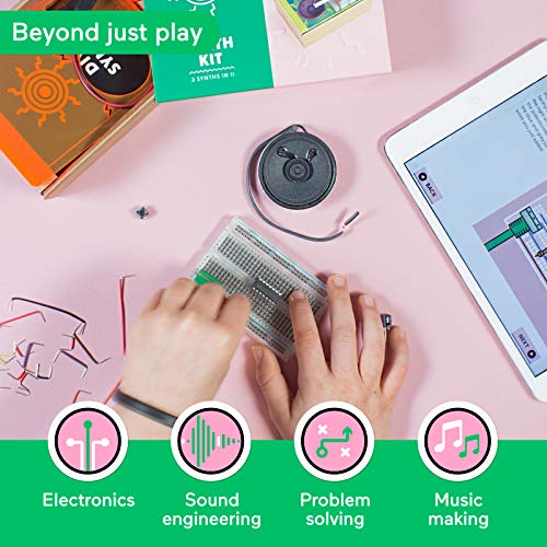 Tech Will Save Us, Synth Kit Educational Music STEM Toy, Ages 13 and