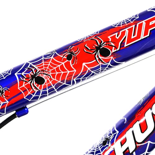 Bicicleta Infantil Masculina Aro 16 Aranha Menino Alumínio Husky com Rodinhas
