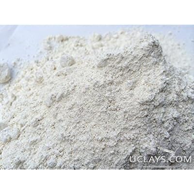 Kaolin Clay Powder (Grind) Edible Natural for Eating (Food) and Facial Detox, 4 oz (113 g)