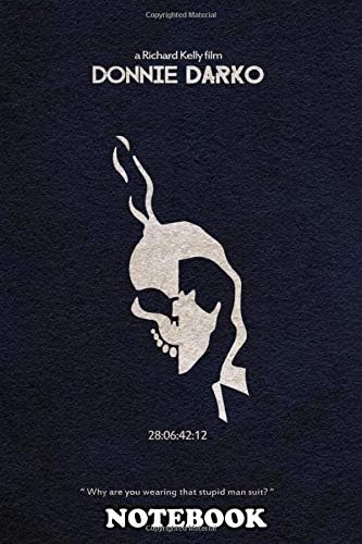 Notebook: Donnie Darko Minimalist And Alternate Movie Poster , Journal for Writing, College Ruled Size 6" x 9", 110 Pages Paperback – 14 Nov 2019
