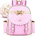 Children Princess Waterproof PU Backpack for Elementary School Girls